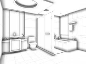 bathroom design complete model 149 3D Model