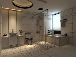 bathroom design complete model 149 3D Model