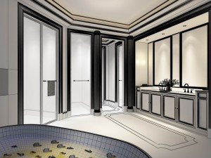 bathroom design complete model 150 3D Модель