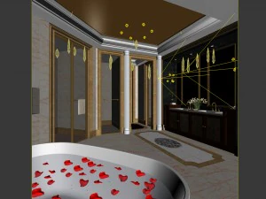 bathroom design complete model 150 3D Model