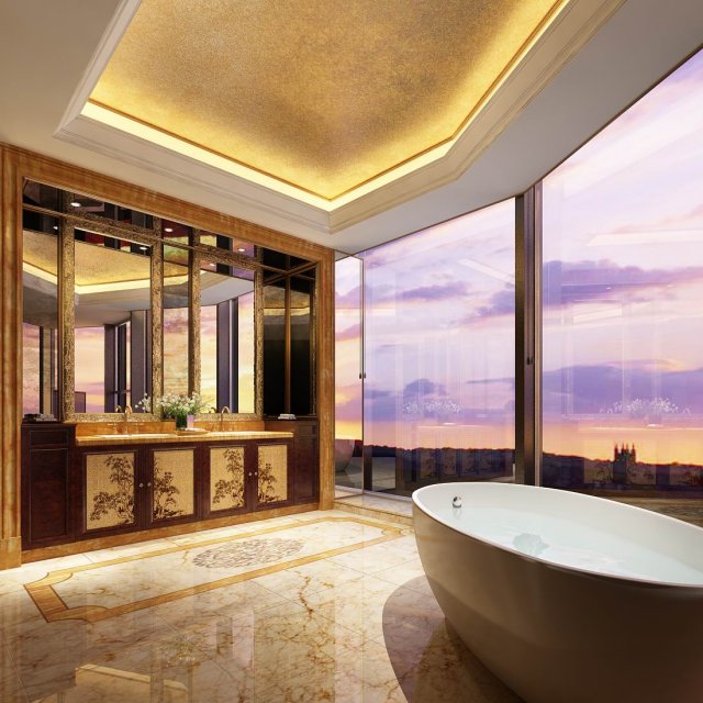 bathroom design complete model 151 Modelo 3D .c4d .max .obj .3ds .fbx .stl .blend 