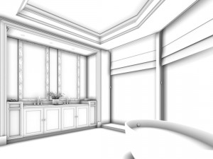 bathroom design complete model 151 Modelo 3D