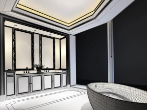 bathroom design complete model 151 3D Model