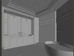 bathroom design complete model 151 Modelo 3D