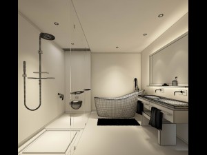 bathroom design complete model 152 Modelo 3D