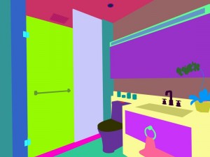 bathroom design complete model 156 3D 模型