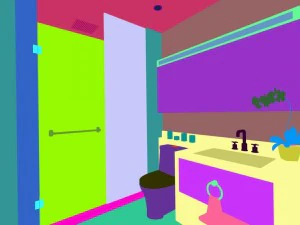 bathroom design complete model 156 3D Model