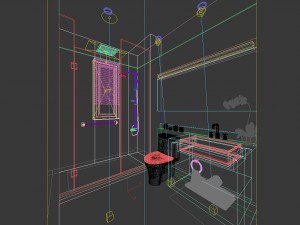 bathroom design complete model 156 3D 模型