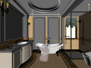 bathroom design complete model 157 3D Model
