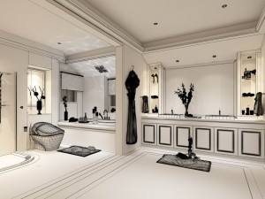 bathroom design complete model 158 Model 3D