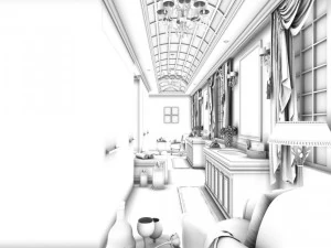 bathroom design complete model 159 3D Model