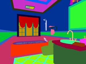 bathroom design complete model 160 Model 3D