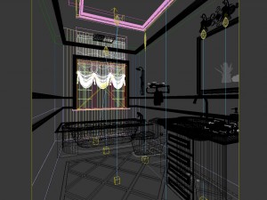 bathroom design complete model 160 Model 3D
