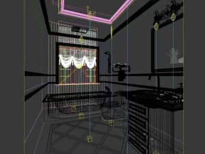 bathroom design complete model 160 3D Model