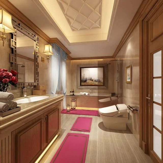 bathroom design complete model 161 3D Model .c4d .max .obj .3ds .fbx .stl .blend 
