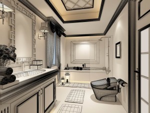 bathroom design complete model 161 3D 模型