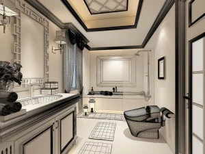 bathroom design complete model 161 3D Model
