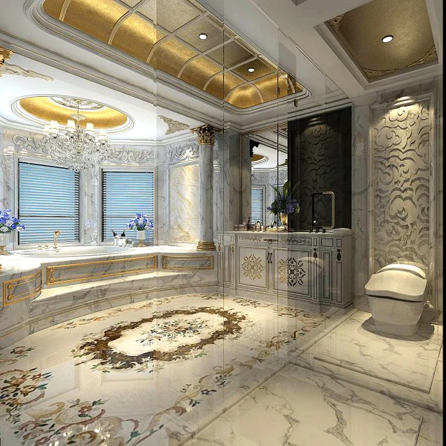 bathroom design complete model 163 3D Model .c4d .max .obj .3ds .fbx .stl .blend 