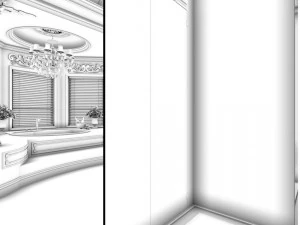 bathroom design complete model 163 3D Model