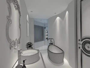bathroom design complete model 165 3D Model