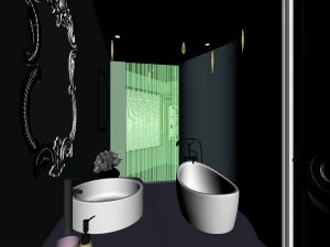bathroom design complete model 165 3D Model