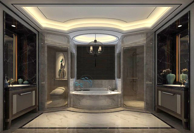 bathroom design complete model 167 3D Model .c4d .max .obj .3ds .fbx .stl .blend 