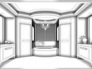 bathroom design complete model 167 3D Model