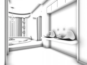bathroom design complete model 168 3D Model