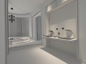 bathroom design complete model 168 Modello 3D