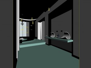 bathroom design complete model 168 Modello 3D