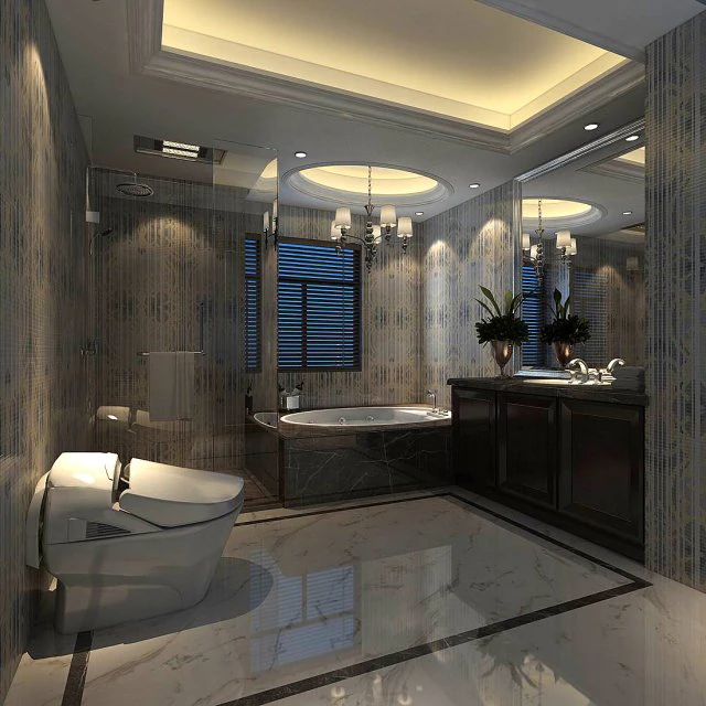 bathroom design complete model 169 3D Model .c4d .max .obj .3ds .fbx .stl .blend 