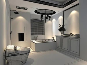 bathroom design complete model 169 3D Model