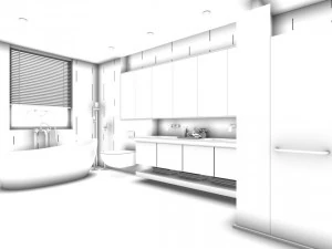 bathroom design complete model 170 3D Model