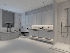 bathroom design complete model 170 3D Model