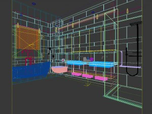 bathroom design complete model 170 3D Model
