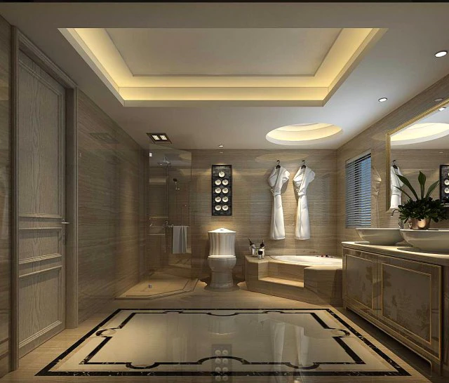 bathroom design complete model 171 3D Model .c4d .max .obj .3ds .fbx .stl .blend 