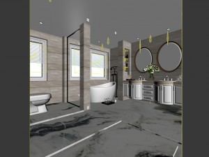 bathroom design complete model 172 3D Model