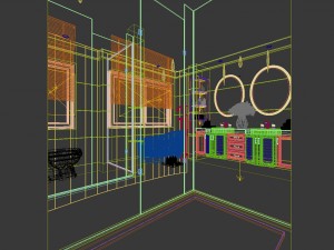 bathroom design complete model 172 3D Model