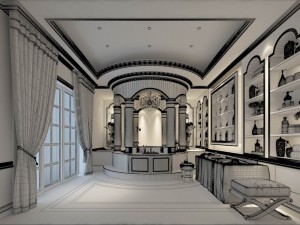 bathroom design complete model 173 Model 3D