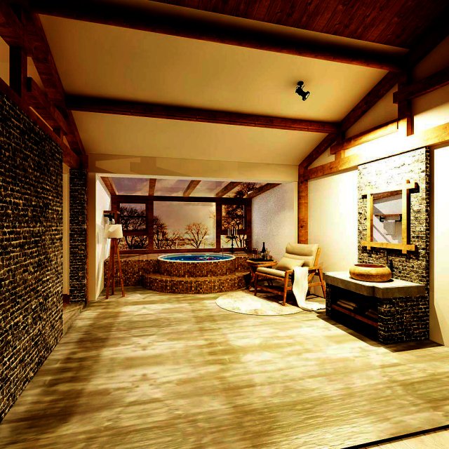 bathroom design complete model 174 Modèle 3D .c4d .max .obj .3ds .fbx .stl .blend 