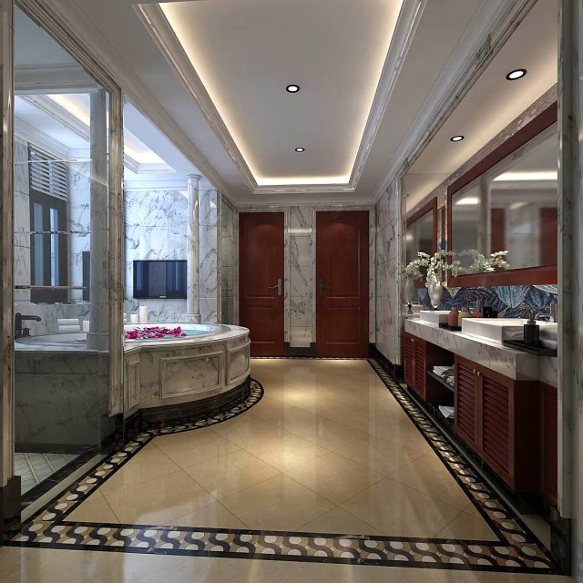 bathroom design complete model 176 3D Model .c4d .max .obj .3ds .fbx .stl .blend 
