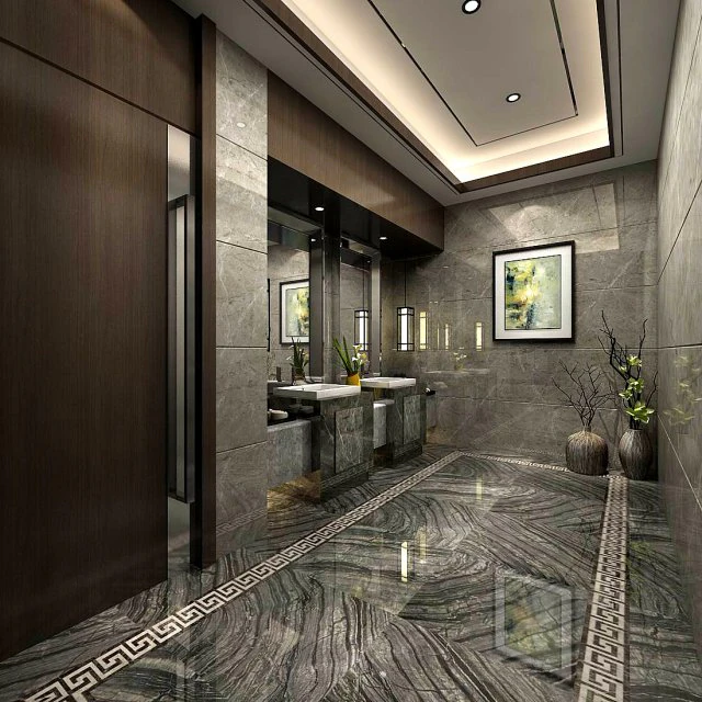 bathroom design complete model 178 3D Model .c4d .max .obj .3ds .fbx .stl .blend 