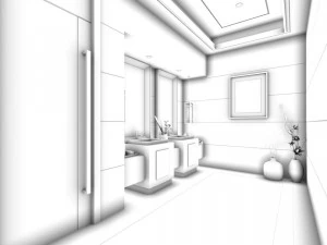bathroom design complete model 178 3D Model