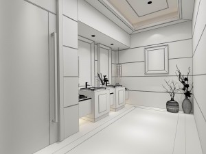 bathroom design complete model 178 Modello 3D