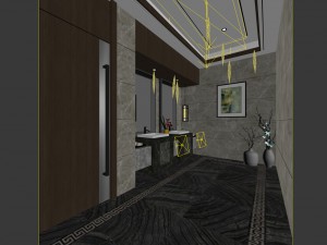 bathroom design complete model 178 Modello 3D