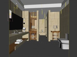 bathroom design complete model 179 3D Model