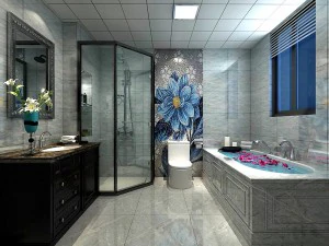 bathroom design complete model 180 3D Model