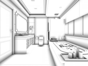 bathroom design complete model 181 Modelo 3D