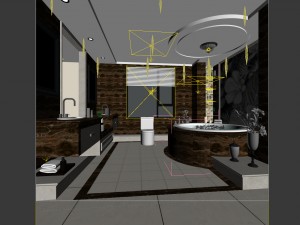 bathroom design complete model 183 3D Model