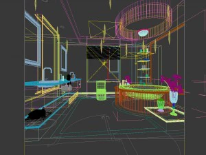 dise&ntilde;o de ba&ntilde;o completo modelo 183 Modelo 3D